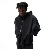 Asym 4-Zip Hoodie