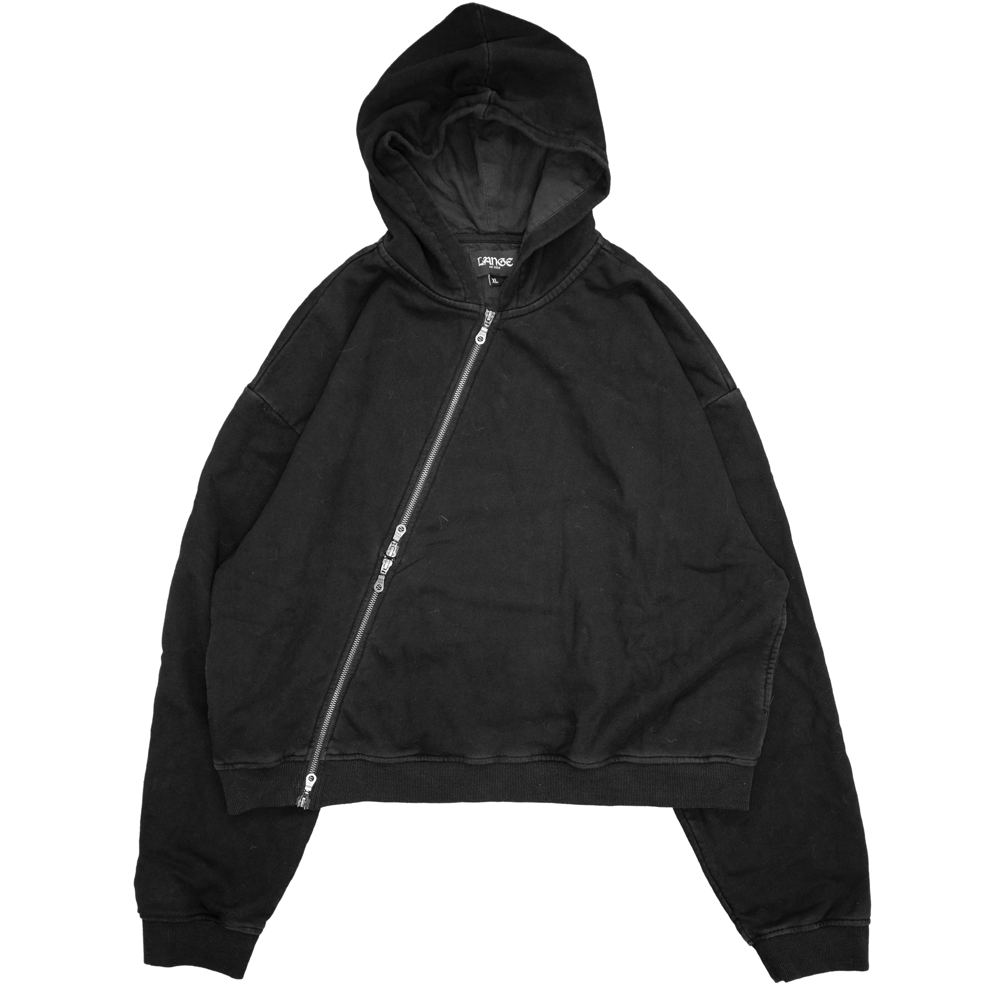 Asym 4-Zip Hoodie
